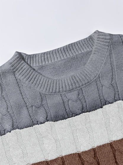New Fashion Versatile Casual Men's Knit Pullover