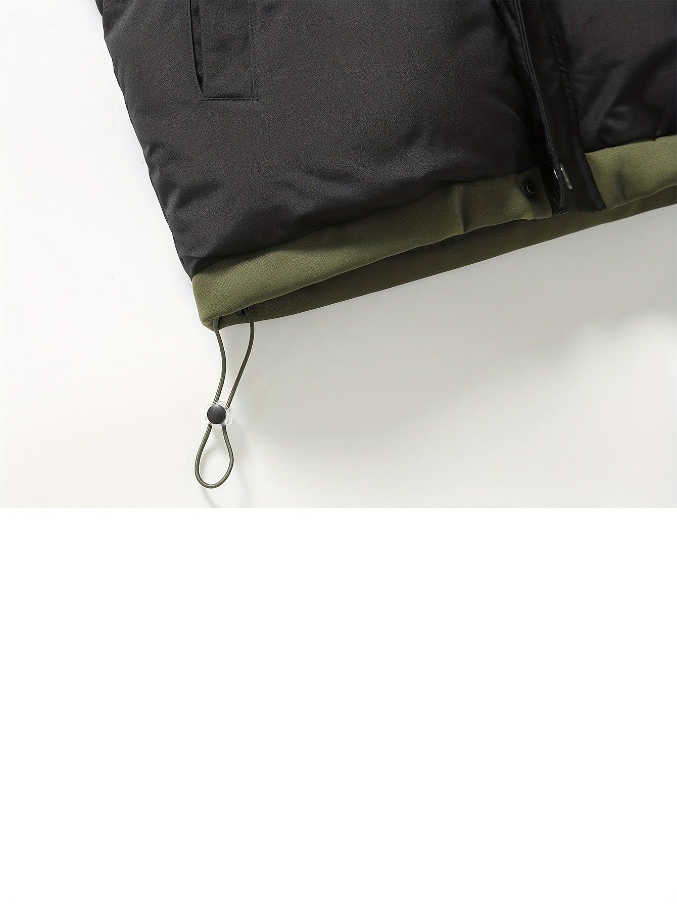 Men's Autumn and Winter Casual Fashion Faux Two-Piece Outerwear, Trendy Thickened Warm Comfortable Hooded Jacket