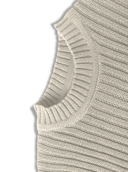 Fashion Knit Round Neck Sweater Pullover - Soft, Breathable, Medium Stretch, Long Sleeve, Casual Top for City Walks, Streets, Outings, Outdoor Activities - Perfect for Autumn and Winter