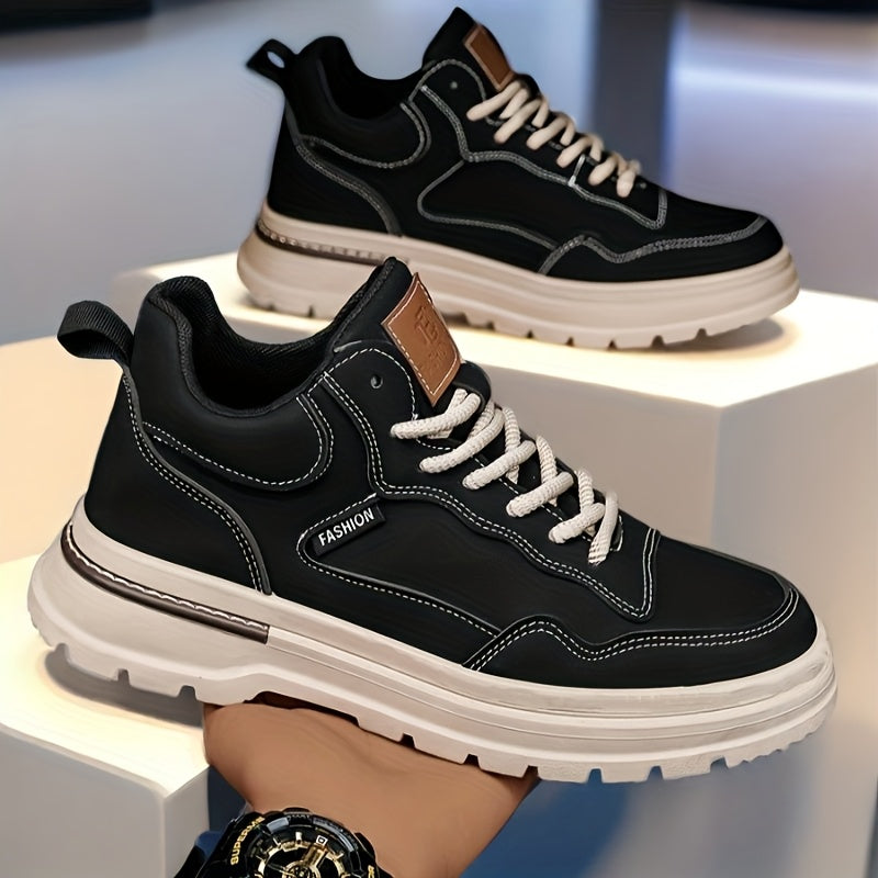 Plus Size Men’s British Style Ankle Boots Casual Hiking Shoes