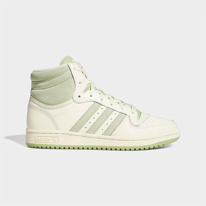 Adidas Women's Clover High-Top Sneakers - Casual Striped Lace-Up Shoes with Synthetic Cover Upper, Breathable Fabric Lining  Durable Rubber Sole for All-Season Wear (GX0815), Comfortable Footwear, Laceup Closure, Everyday Fo