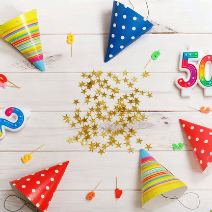 1200/2800pcs Sparkling Star-Shaped Confetti - Golden & Rose Golden Plastic Party Decorations for Halloween, Christmas, Weddings, Birthdays, Graduations, and Holiday Celebrations, Festive Table Decorations, Celebration Accesso
