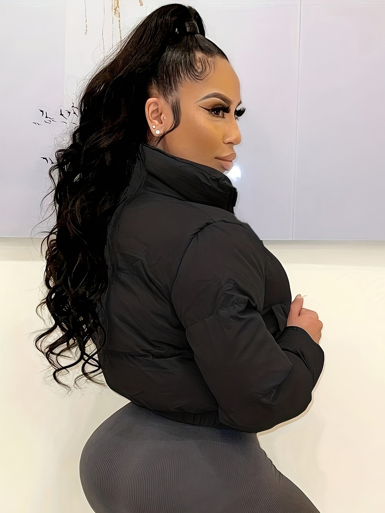 Autumn/Winter European and American Short Women's Jacket