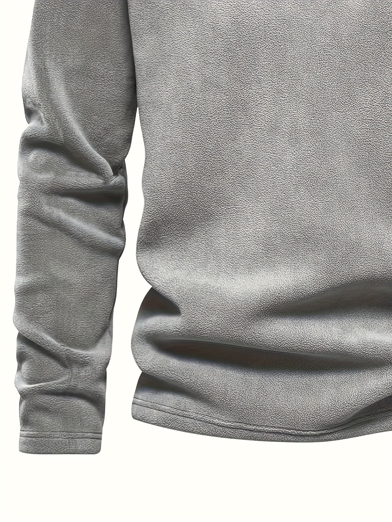 Men'S Heavyweight Full-Zip Hoodie - Thermal Winter Jacket with Zipper Closure, Stand Collar, Long Sleeve Cold Weather Coat for Skiing, Commuting - Thick Insulated Outerwear (Solid Color) - Easy-Care Zipper Front Closure, Wint