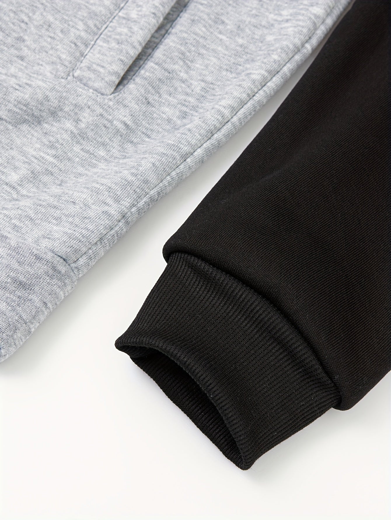 Men's Colorblock Hooded Jacket For Sports Outdoor, Stylish Leisure Outwear