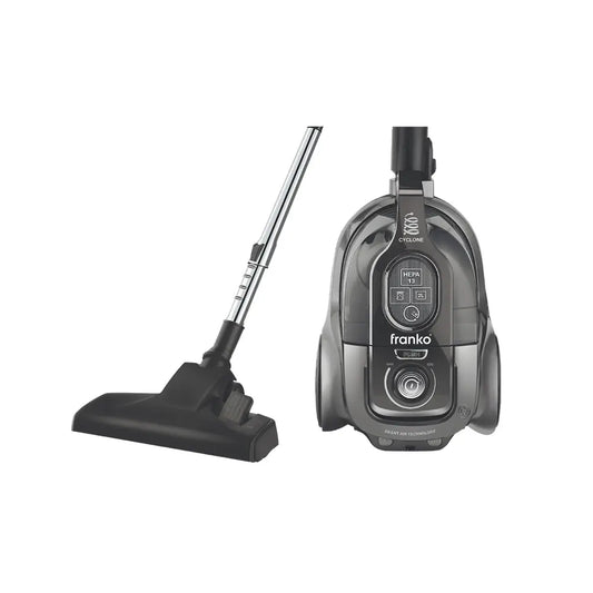 FRANKO FVC-1157 Vacuum Cleaner with HEPA Filter 450W Silver