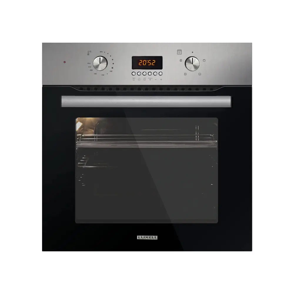 LUXELL 56L Built-In Oven with Convection and Timer - Inox