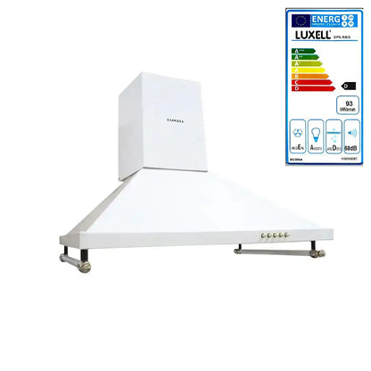 LUXELL DP6-RBG Rustic Kitchen Range Hood with Aluminum Filter