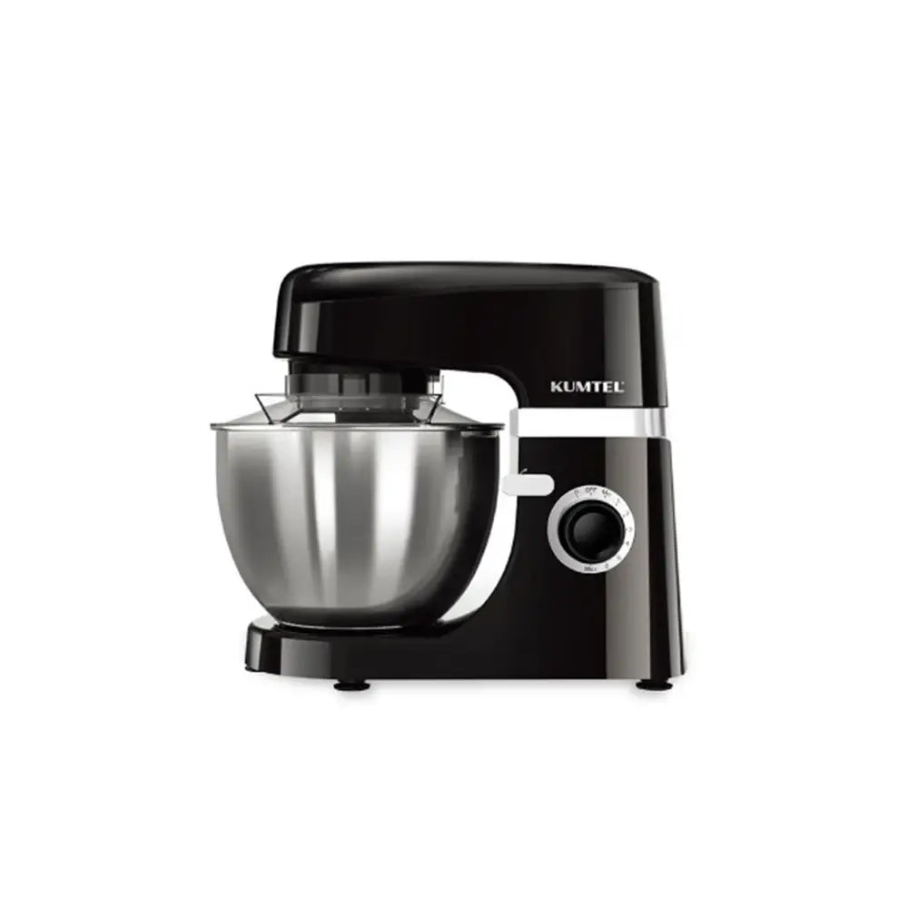 KUMTEL Black 5L Stationary Mixer with 8 Speeds & Turbo