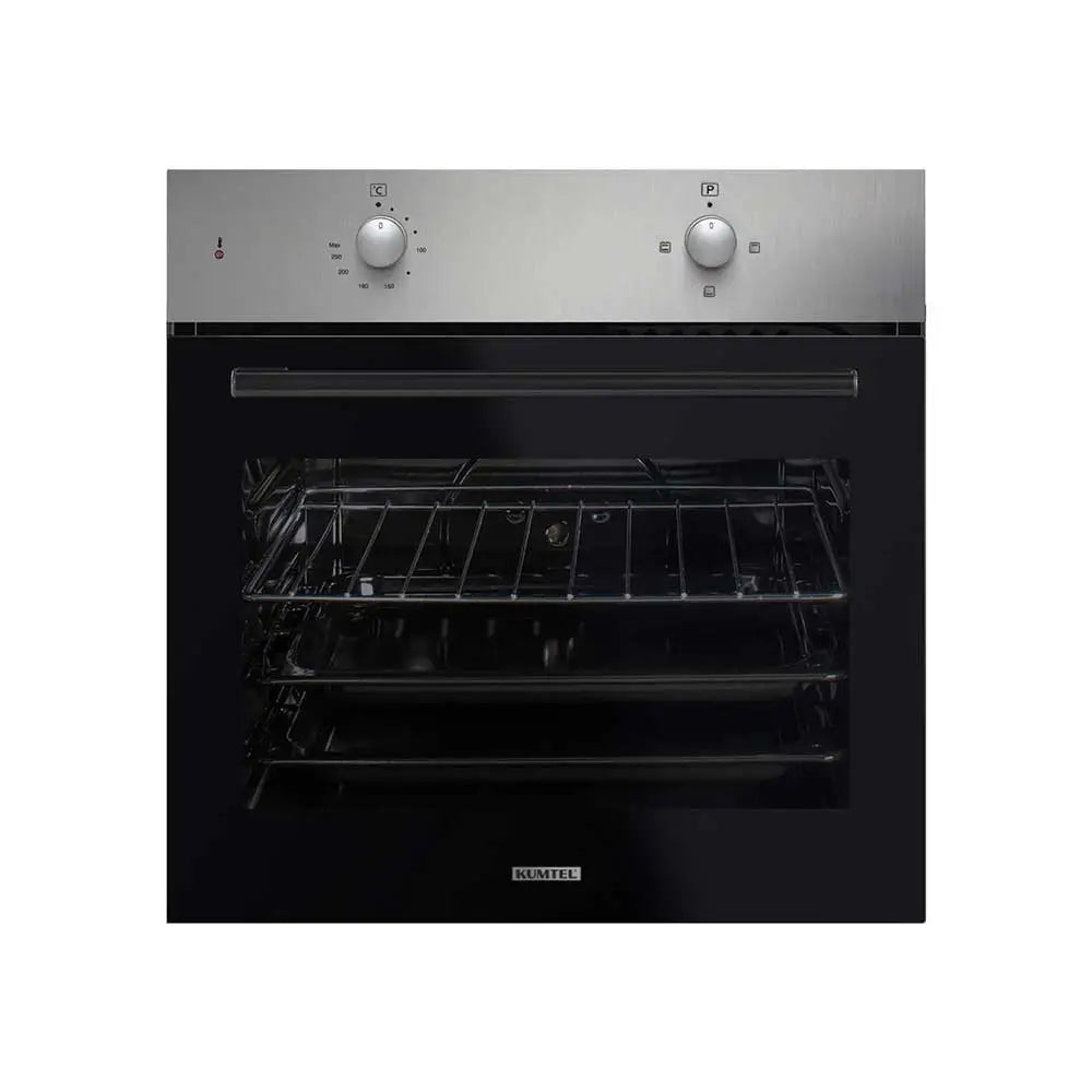 KUMTEL Built-In Oven B66-S2 INOX 56L Capacity Stainless Steel