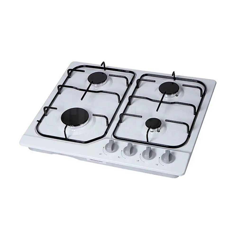 Midea MG640W White Built-In 4-Burner Gas Cooktop
