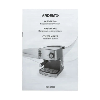 Ardesto YCM-E1600 1.6L Electric Coffee Maker with Safety Valve