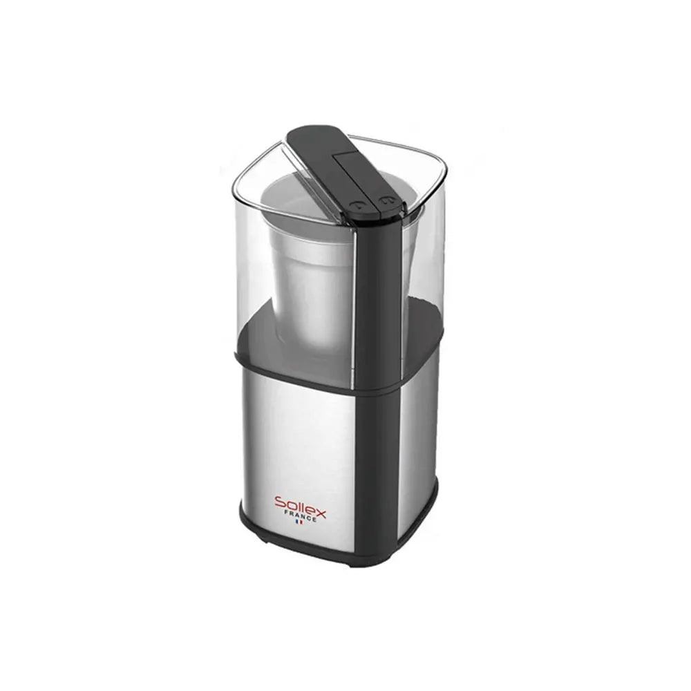SOLLEX Stainless Steel Electric Coffee Grinder 80g Capacity