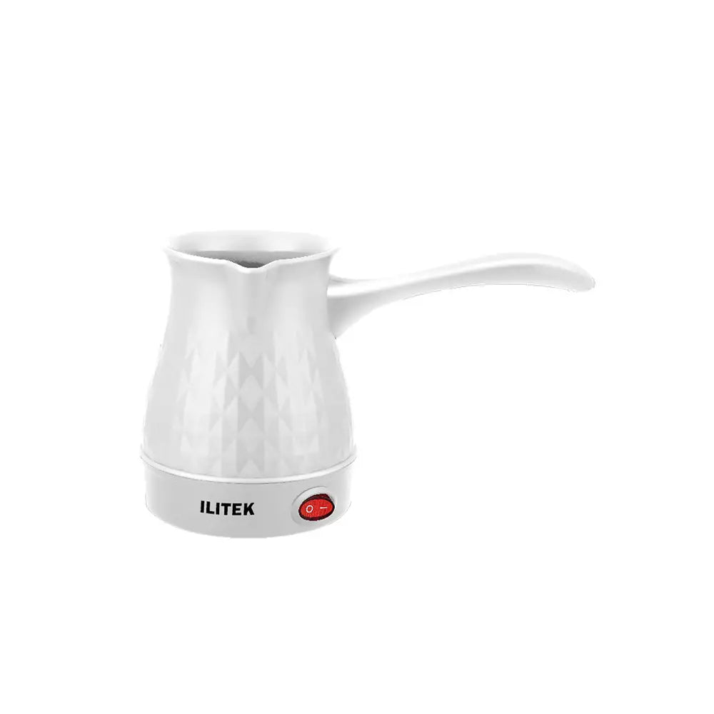 ILITEK IL 4347 Compact White Coffee Maker 0.3L Capacity