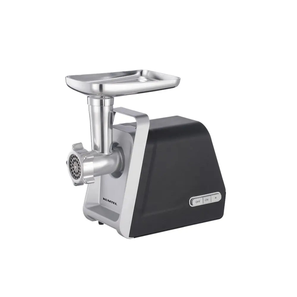 KUMTEL Electric Meat Grinder with 2 Plates 1600W INOX