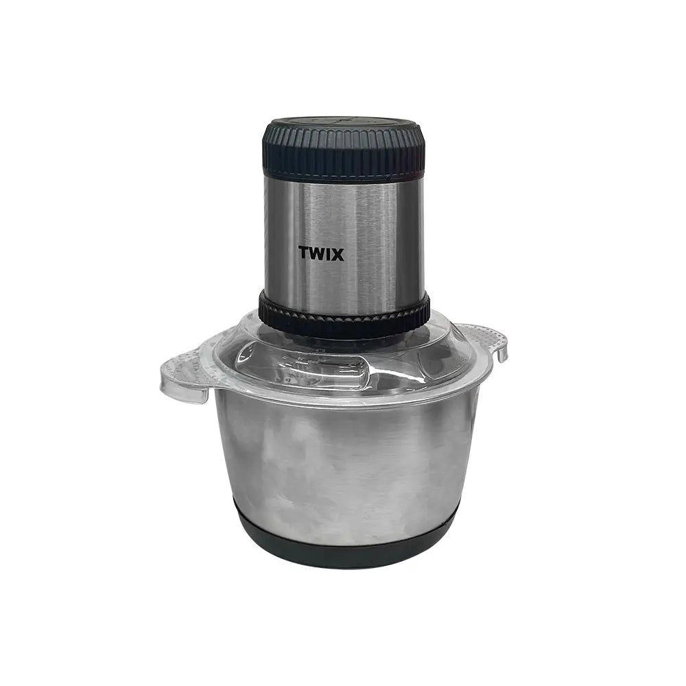 TWIX Stainless Steel Food Chopper 2L, 250W, 2 Speeds