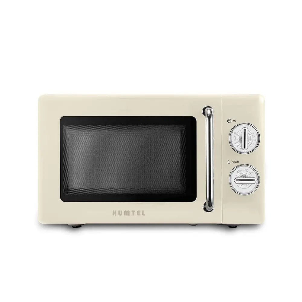 KUMTEL 20L Retro Microwave Oven 700W Mechanical Control