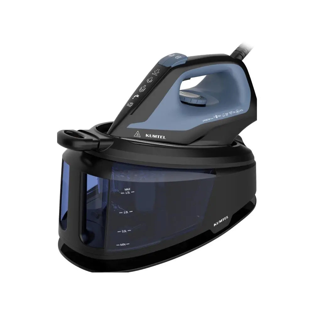 KUMTEL Steam Iron with Teflon Soleplate 2-Year Warranty