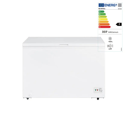 KUMTEL HCF-450 Upright Freezer 418L Energy Class F