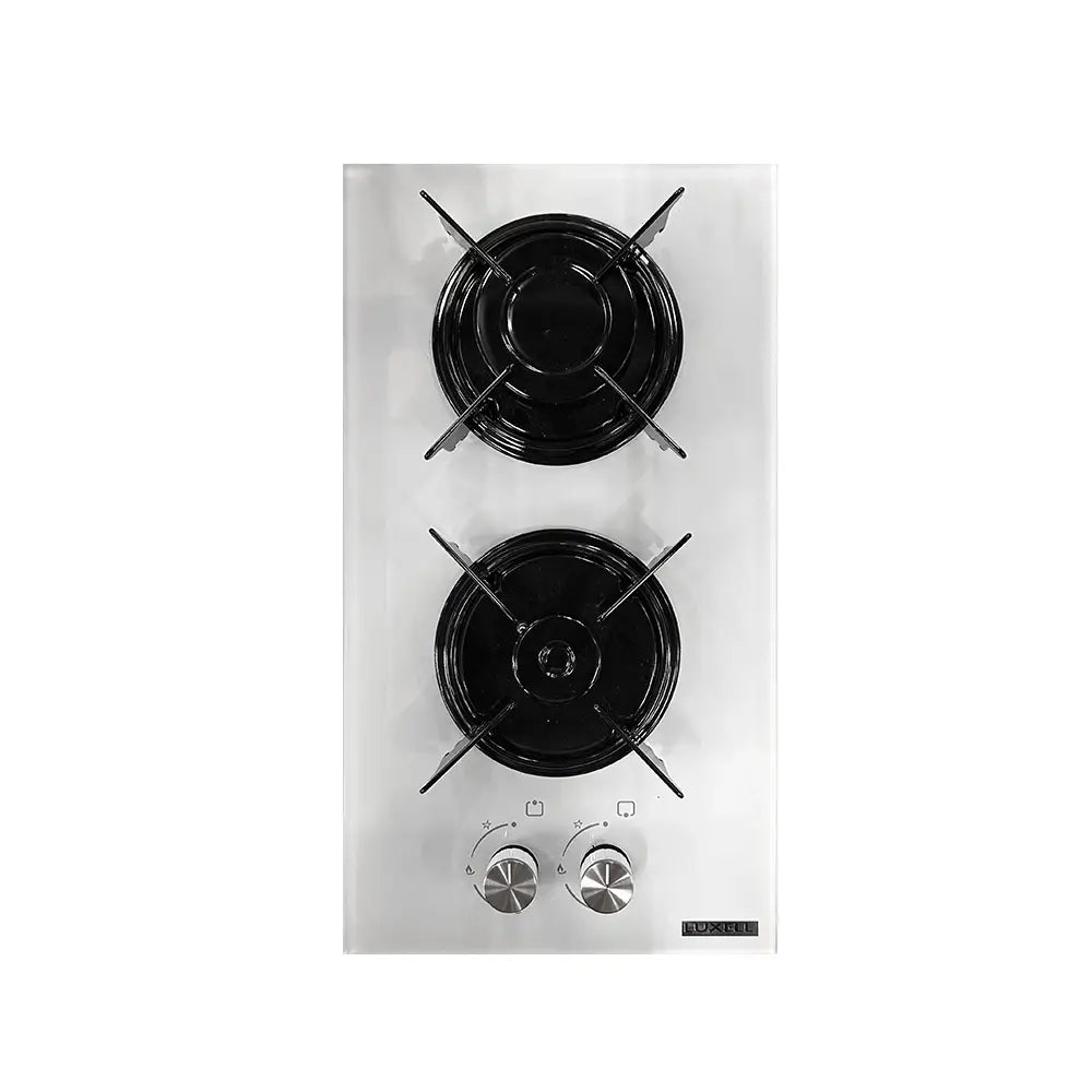 Luxell C3-20BF White Built-In Domino Cooktop