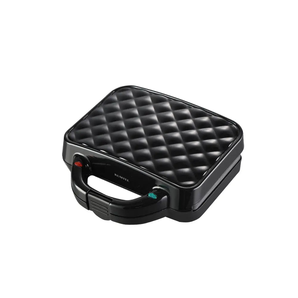 KUMTEL Non-Stick Waffle Maker 750W Plastic Body
