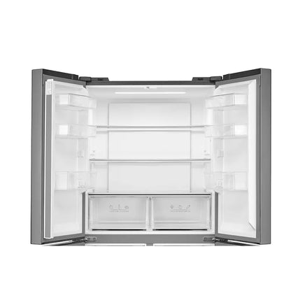 KUMTEL Side-by-Side Refrigerator with NoFrost, 474L Capacity
