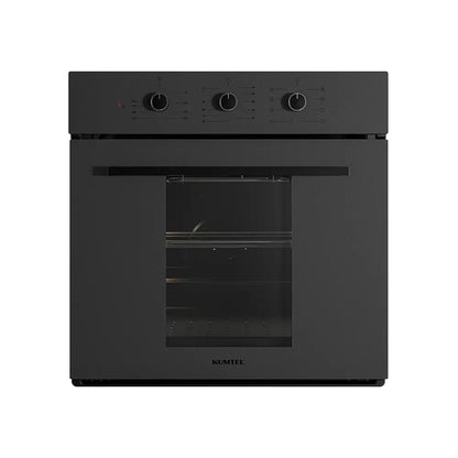 KUMTEL Built-In Oven B66-SF2 Magic Glass, Compact 55cm