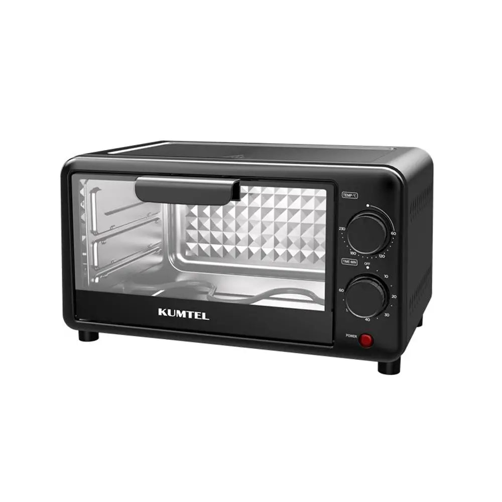 KUMTEL 9L Electric Oven 800W Compact Timer