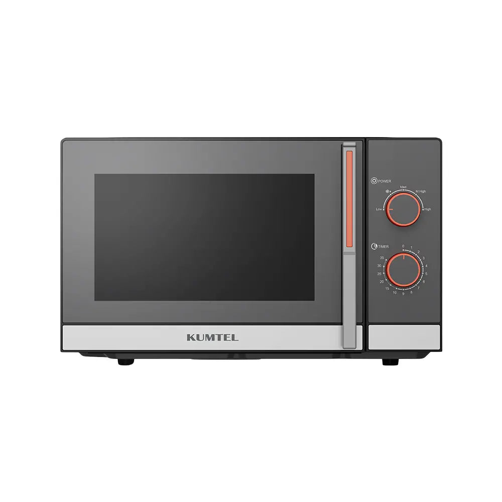 KUMTEL 23L Mechanical Microwave Oven with 1320W Power