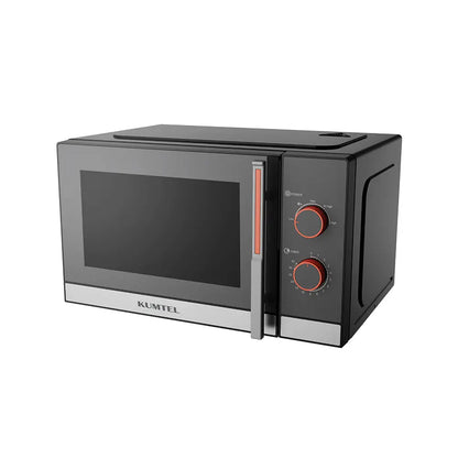 KUMTEL 23L Mechanical Microwave Oven with 1320W Power