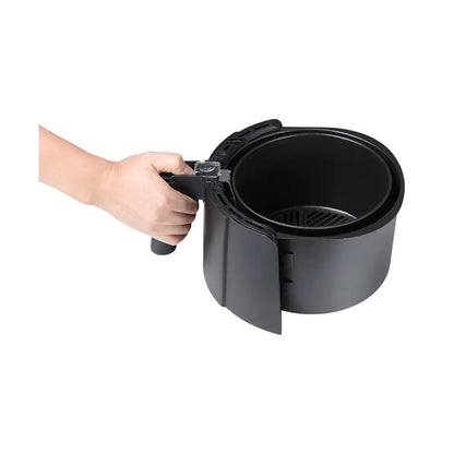 MIDEA 4L Black Air Grill with Timer and Auto Shutoff