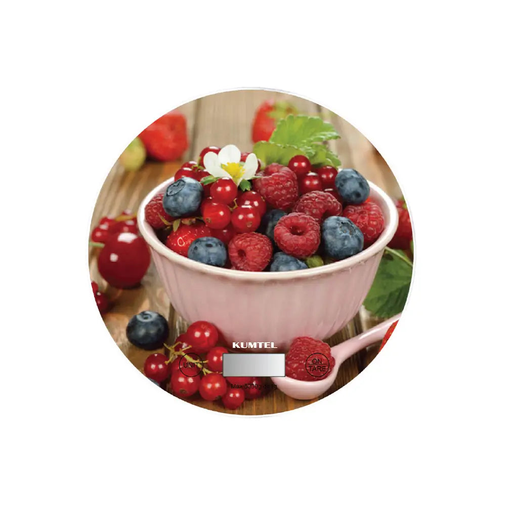 KUMTEL Kitchen Scale - Compact, Precise Weighing Tool