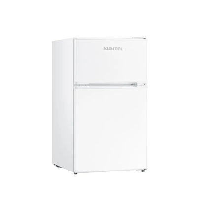KUMTEL HTMF-90EW Compact Refrigerator with Freezer 87L Capacity