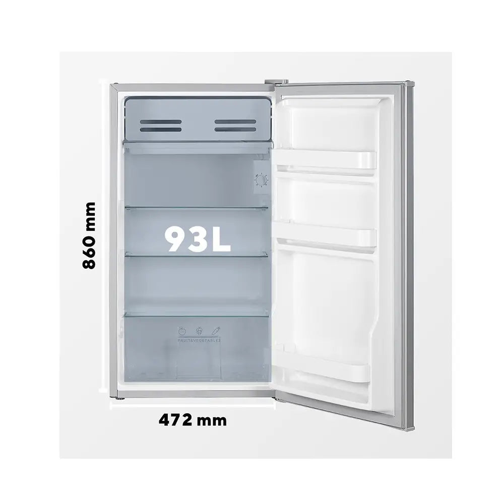 KUMTEL Single Door Refrigerator 93L E Energy Class