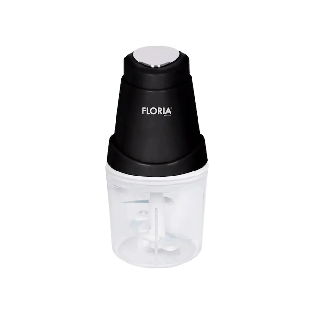 FLORIA 0.6L Black Plastic Chopper 250W Power