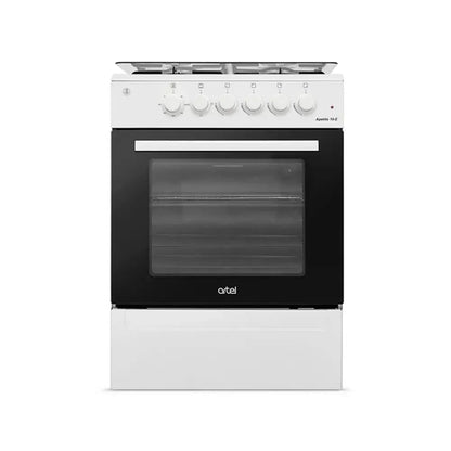 ARTEL Apetito 10-E White Compact Gas Stove