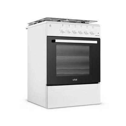 ARTEL Apetito 10-E White Compact Gas Stove