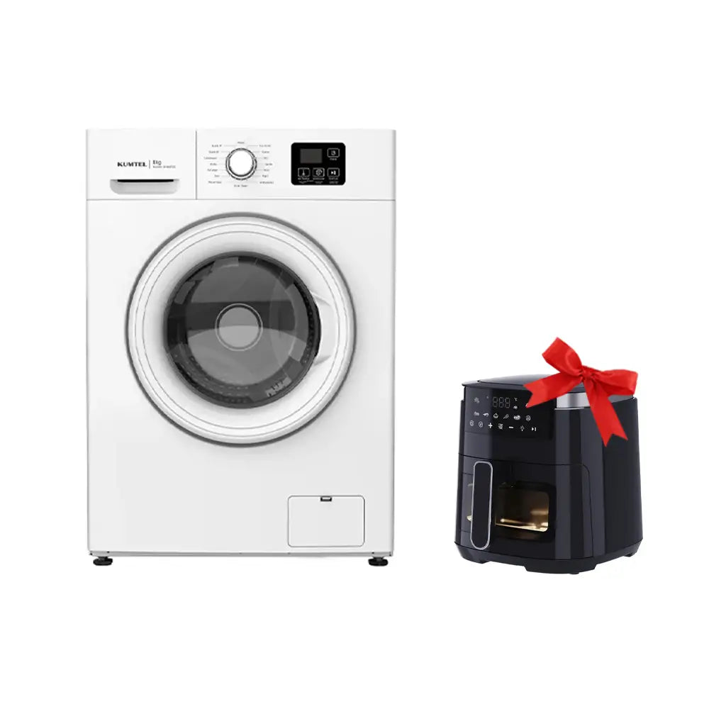 Kumtel HW8MAC-02 8kg White Washing Machine 1200 RPM