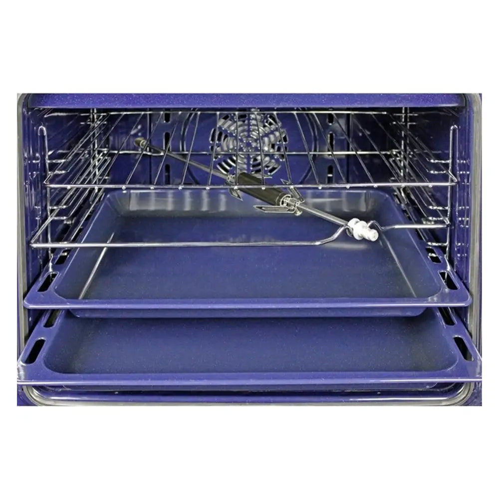 ARTEL APETITO 04-E Matte Black Gas Stove for Home Cooking