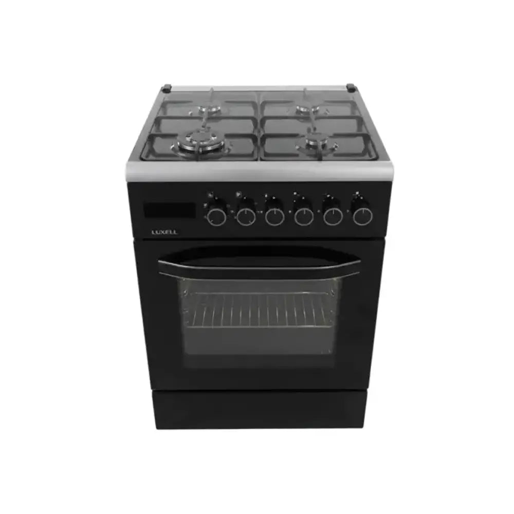 Luxell LF60-SGF40F Black Gas Stove Compact 60cm