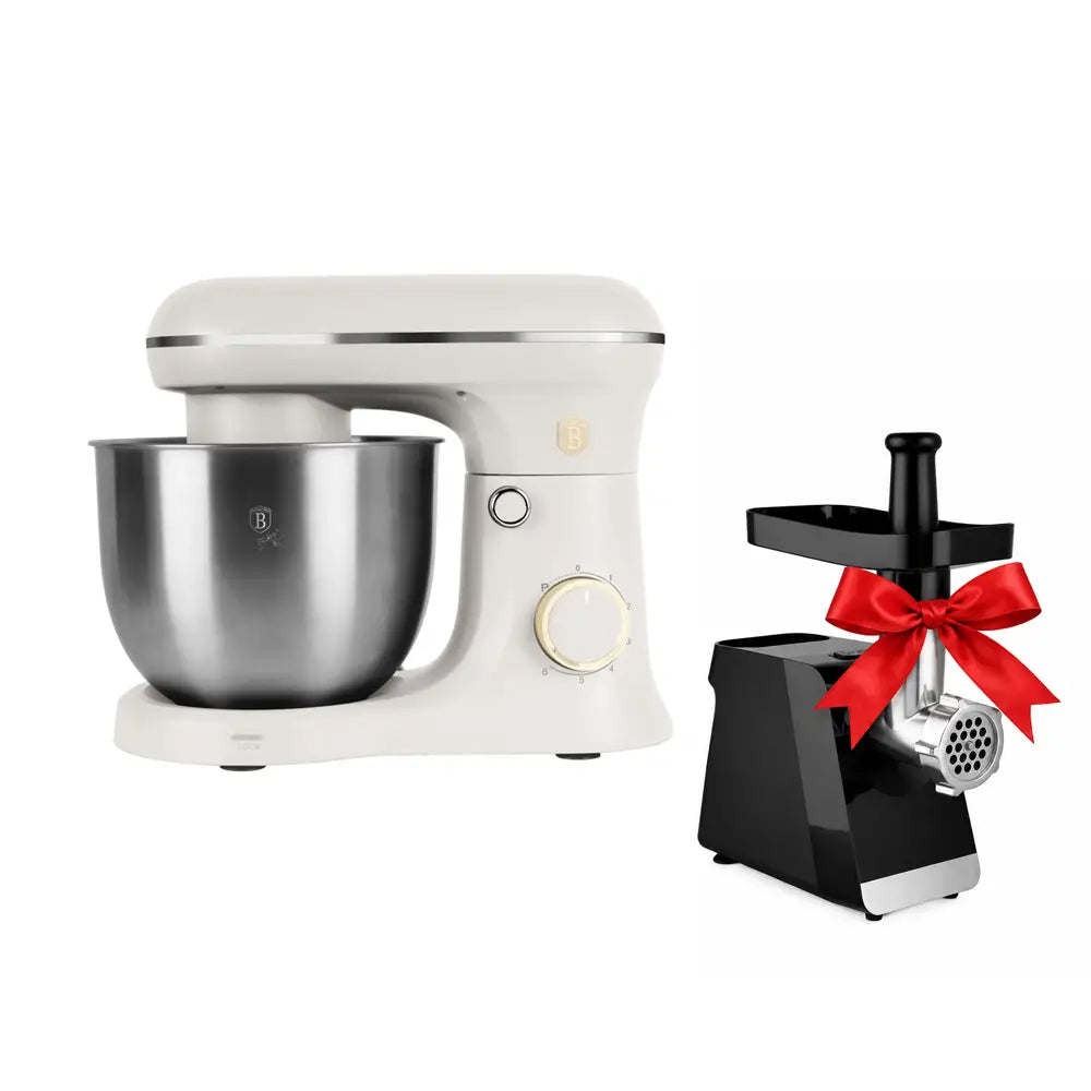 Berlinger Haus 5L Cream Stationary Mixer with Turbo Mode