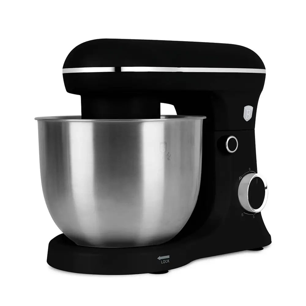 Berlinger Haus 5L Black Stationary Mixer with Turbo Mode