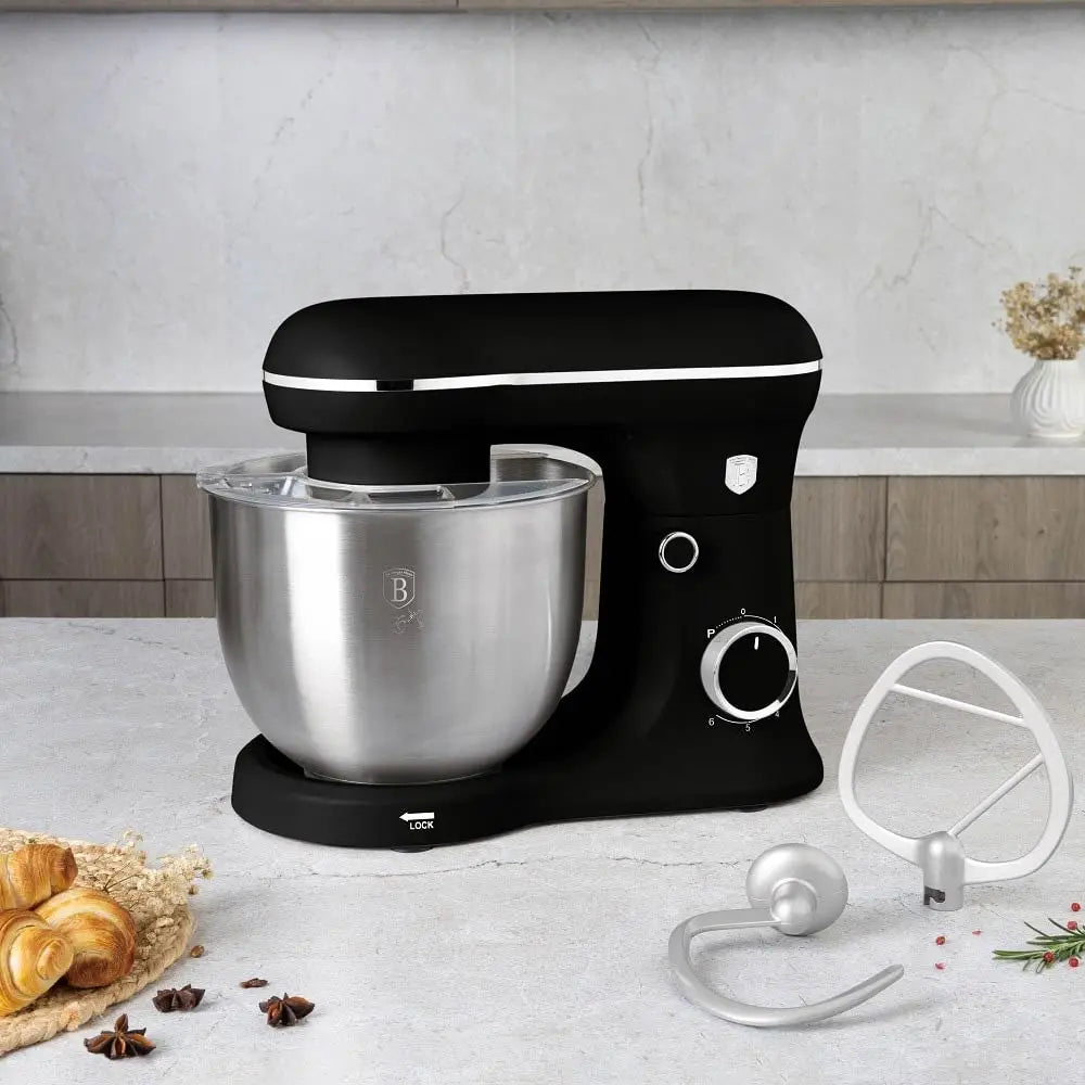 Berlinger Haus 5L Black Stationary Mixer with Turbo Mode