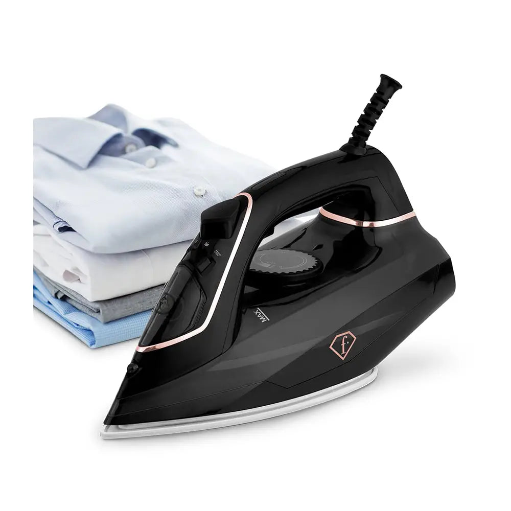 FASHION 2400W Steam Iron with Ceramic Soleplate Black