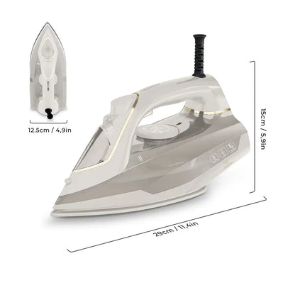 Fashion FTV-0124 Ceramic Steam Iron 2400W Cream