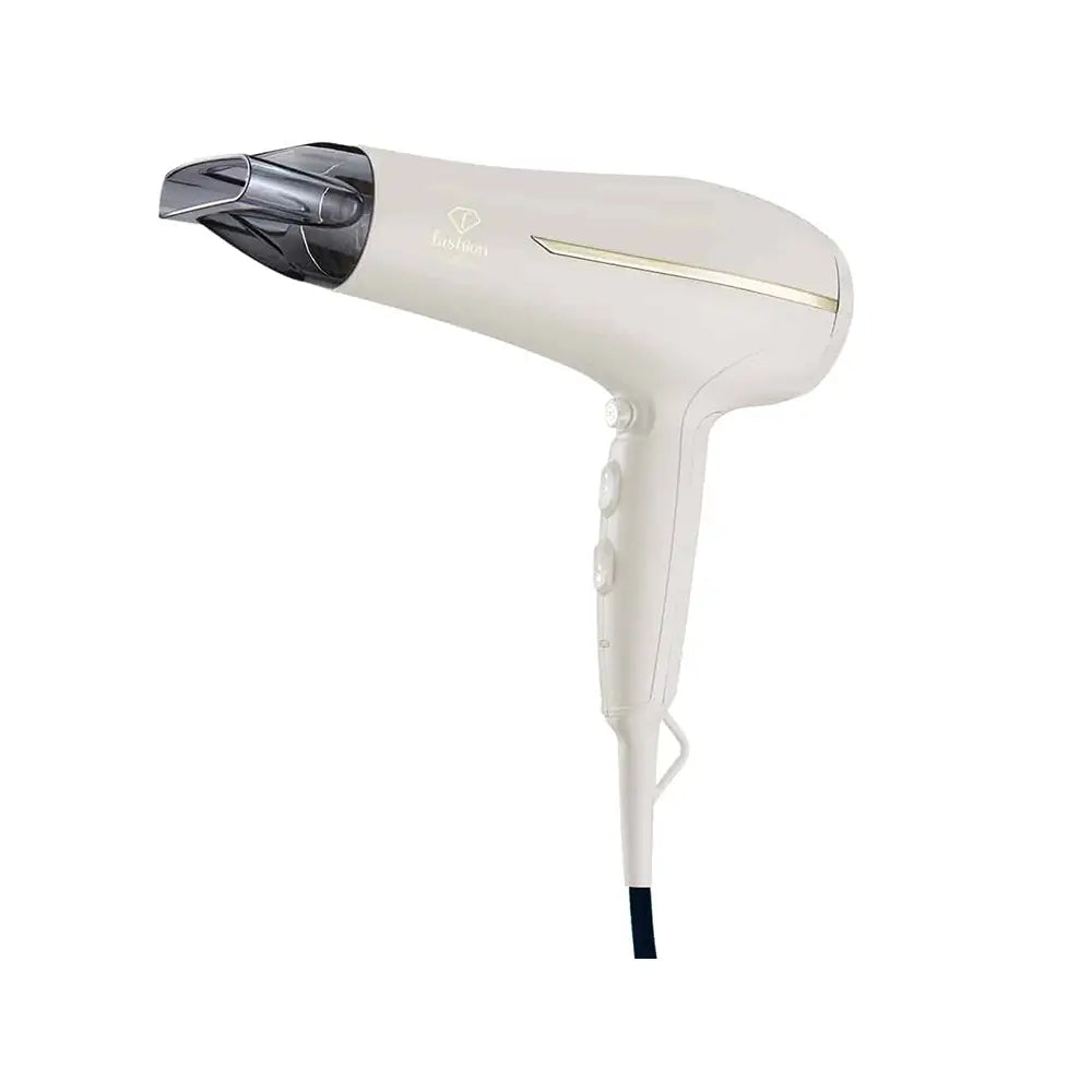 Fashion Cream-Gold Hair Dryer with 2300W DC Motor