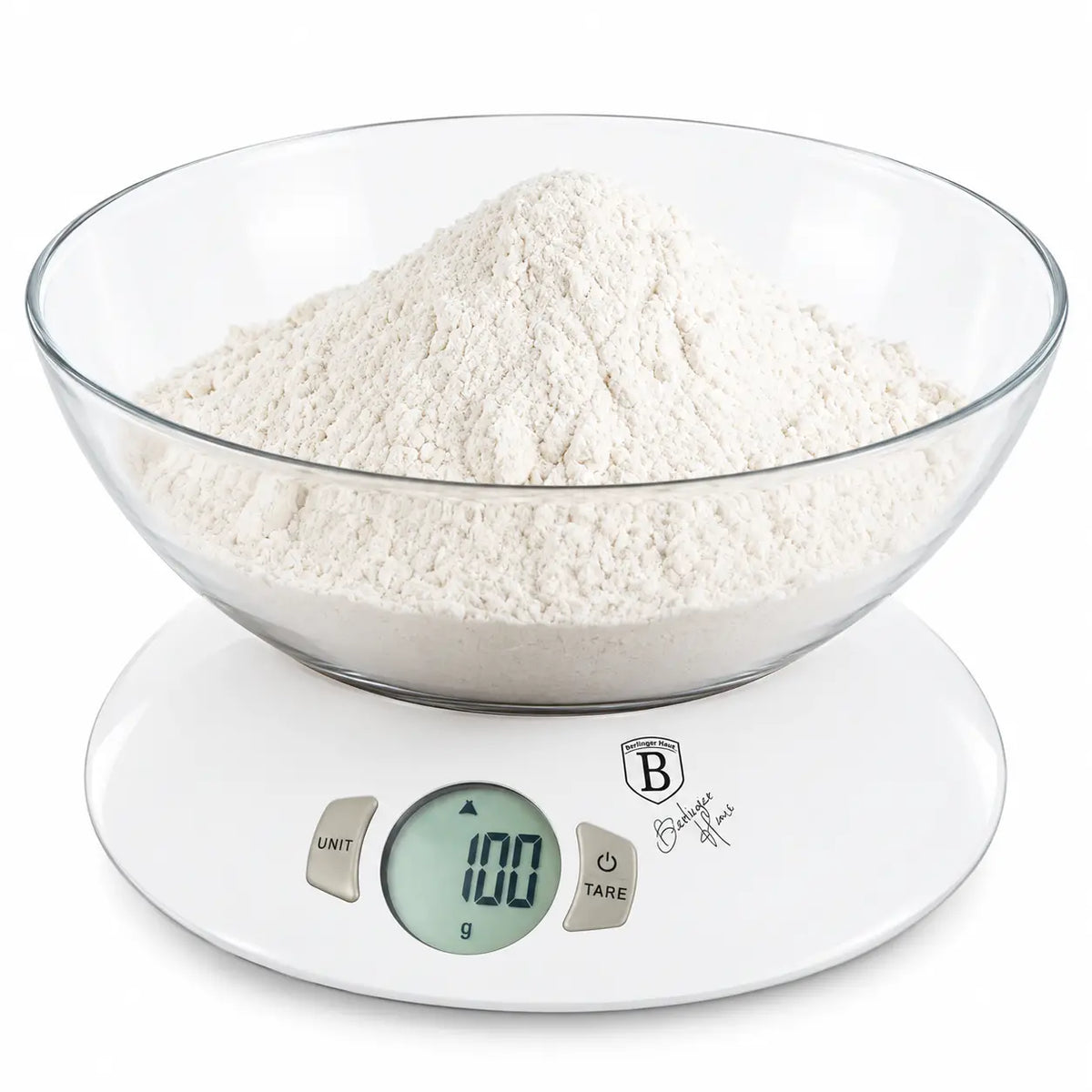 BerlingerHaus Digital Kitchen Scale 6kg Capacity Black
