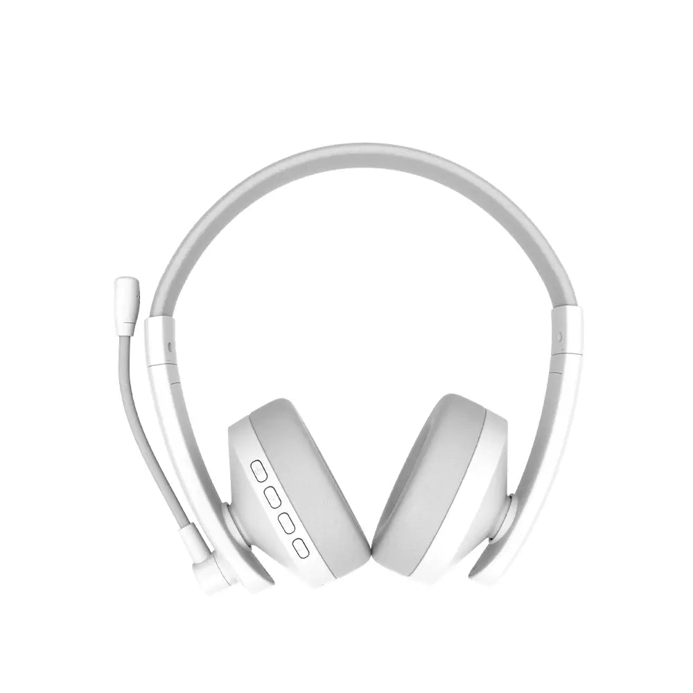 White Meetion BTH003 Wireless Headphones Compact Design