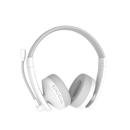 White Meetion BTH003 Wireless Headphones Compact Design