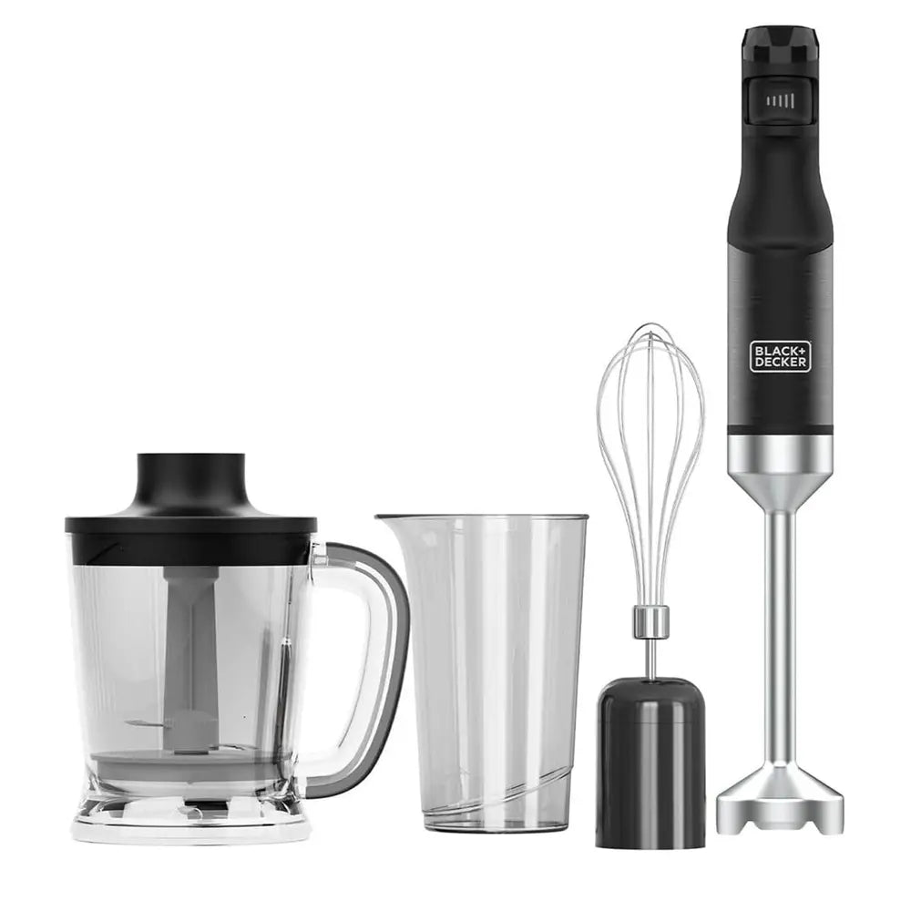 Black+Decker BXHBA1501E Hand Blender in Black